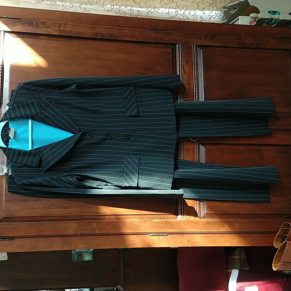 Ladies Pinstripe Power Suit